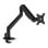 Supporto da scrivania Neomounts DS70-250BL1 17-35" con molla a gas, fissaggio Topfix, nero