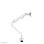Braccio monitor Neomounts FPMA-D750WHITE2 bianco con molla a gas e regolazione ergonomica