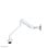 Braccio monitor Neomounts FPMA-D750WHITE2 bianco con molla a gas e regolazione ergonomica
