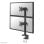 Supporto da scrivania Neomounts FPMA-D960DVBLACKPLUS per monitor 17-49" - Fissaggio a morsa, nero