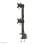 Supporto da scrivania Neomounts FPMA-D960DVBLACKPLUS per monitor 17-49" - Fissaggio a morsa, nero