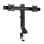 Kensington SmartFit platzsparender Monitorarm für zwei Monitore, Clamp/Bolt-through, 8 kg, 27 Zoll, Höhenverstellung, Schwarz