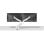 Supporto da scrivania Neomounts DS70-250WH2 per doppio monitor 17-32", molla a gas, Topfix, bianco
