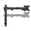 Supporto monitor Neomounts DS60-600BL1 10-32" Quick-fix Nero