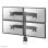 Supporto monitor Neomounts FPMA-D700D4 per 4 schermi LCD/LED/TFT da 19-30", nero, fissaggio a scrivania con clamp