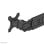 Supporto monitor Neomounts FPMA-D700D4 per 4 schermi LCD/LED/TFT da 19-30", nero, fissaggio a scrivania con clamp