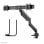 Monitorarm Neomounts DS75-450BL2 Gasfeder Dual 17-32" Clamp Grommet Schwarz