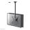 Supporto da soffitto Neomounts FPMA-C340DBLACK per doppio monitor/TV 32-75" regolabile in altezza, nero