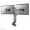 Supporto da scrivania per doppio monitor Neomounts FPMA-D860DBLACK, regolabile, 10-27", nero