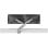 Supporto da scrivania Neomounts DS70-250SL2 per 2 monitor 17-32" con molla a gas, fissaggio Topfix, argento