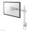 Supporto da scrivania per monitor Neomounts FPMA-D935, 10-30'', argento, regolazione manuale, VESA 75x75/100x100, portata 10 kg, clamp