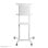 Supporto da pavimento mobile per TV Neomounts NS-M1250WHITE 37-70" inclinabile e girevole, bianco