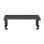Soporte de monitor V7 CMP1B ajustable abrazadera 10-32" acero negro