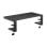 Soporte de monitor V7 CMP1B ajustable abrazadera 10-32" acero negro