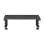 Soporte de monitor V7 CMP1B ajustable abrazadera 10-32" acero negro