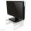Supporto per monitor/portatile universale Neomounts NSMONITOR50 acrilico, regolabile in altezza, trasparente, 25 kg