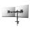 Supporto per monitor Neomounts DS60-600BL2 10-32" Quick-fix Nero con regolazione completa, doppio braccio, fissaggio Pinza/Foro, VESA 75x75/100x100
