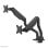 Supporto da scrivania Neomounts DS70S-950BL2 NEXT One per 2 monitor 17-35 pollici, molla a gas, Topfix, nero