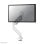 Supporto da scrivania Neomounts DS70-450WH1 per monitor 17-42", molla a gas, Topfix, bianco