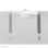 Supporto da scrivania Neomounts DS70-450WH1 per monitor 17-42", molla a gas, Topfix, bianco