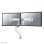 Supporto da scrivania Neomounts DS75-450WH2 doppio monitor 17-32" molla a gas Topfix bianco