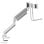 Supporto da scrivania Neomounts DS75-450WH2 doppio monitor 17-32" molla a gas Topfix bianco