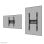 Staffa da parete fissa Neomounts WL30S-950BL19 per TV da 55" a 110", 160 kg, nero