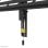 Staffa da parete fissa Neomounts WL30S-950BL19 per TV da 55" a 110", 160 kg, nero