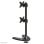 Supporto da scrivania per doppio monitor Neomounts FPMA-D700DDV, regolabile, nero, 10-27"
