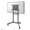Supporto da pavimento mobile per TV Neomounts NS-M1250BLACK, 37-70", nero, 70 kg, inclinabile e rotante