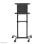 Supporto da pavimento mobile per TV Neomounts NS-M1250BLACK, 37-70", nero, 70 kg, inclinabile e rotante