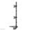 Supporto da scrivania Neomounts FPMA-D550DDVBLACK per due monitor 10-32", 6 kg, VESA 75x75 / 100x100, Nero