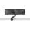 Supporto da scrivania Neomounts DS70-250BL2 braccio doppio a molla a gas per monitor 17-32'' nero regolazione completa Topfix/Clamp