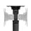 Supporto da scrivania Neomounts DS70-250BL2 braccio doppio a molla a gas per monitor 17-32'' nero regolazione completa Topfix/Clamp