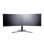 Soporte de monitor iiyama DS1002D-B1 para 2 pantallas de 10 a 30 pulgadas, ajuste de altura, negro