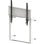 Supporto regolabile per schermi iiyama MD-WLIFT2031-W1, 120 kg, 55-105 pollici, bianco