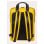 Zaino Tucano Gommo per laptop fino a 16'' Monocromatico, nero/giallo, unisex
