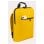 Zaino Tucano Gommo per laptop fino a 16'' Monocromatico, nero/giallo, unisex