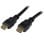 HDMI-Kabel StarTech HDMM50CM 0,5 m High Speed 4K 3D ARC Schwarz vergoldete Stecker