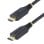 Cable HDMI StarTech 30cm 4K 60Hz HDR10 ARC TPE chapado en oro negro