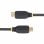 HDMI 2.0 Verlängerungskabel 1 m Schwarz, Stecker A auf Buchse A, 4K 60Hz, HDR, ARC, 18 Gbps, vergoldete Kontakte