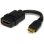 Adaptateur HDMI StarTech 12,5cm Mini HDMI vers HDMI 4K Noir
