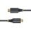 3 m High-Speed HDMI-Kabel mit Grip-Steckern, 4K 60Hz/1440p 144Hz, HDR10/HDCP 2.2/ARC, HDMI 2.0, TPE-Ummantelung, Schwarz