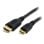 Hochgeschwindigkeits-HDMI-Kabel mit Ethernet 1 m - HDMI auf Mini HDMI - Stecker/Stecker, Schwarz