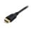 Hochgeschwindigkeits-HDMI-Kabel mit Ethernet 1 m - HDMI auf Mini HDMI - Stecker/Stecker, Schwarz