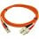 LWL-Patchkabel StarTech.com 50FIBLCSC2 Duplex Multimode OM2 LC-SC 2m LSZH Orange