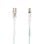 Cable fibra óptica StarTech LC a LC UPC OM4 3 m LOMM LSZH resistente a dobleces