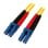 Cable fibra óptica StarTech SMFIBLCLC4 monomodo dúplex 4 m LC-LC LSZH amarillo