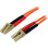 Glasfaserkabel StarTech.com 50FIBLCLC1 LC-LC Duplex Multimode OM2 1m LSZH Orange