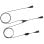 Cable Jabra 8800-02-01 Negro Supervisión QD a 2x QD con Silenciador